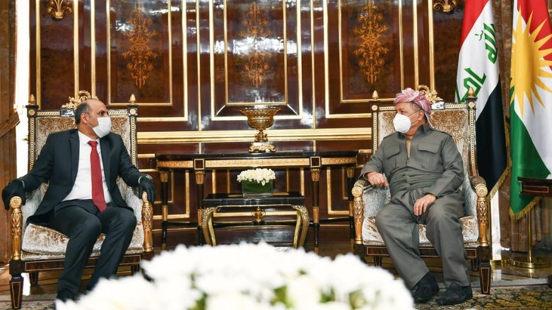 الرئيس بارزاني والجربا يتباحثان آخر المستجدات في سوريا